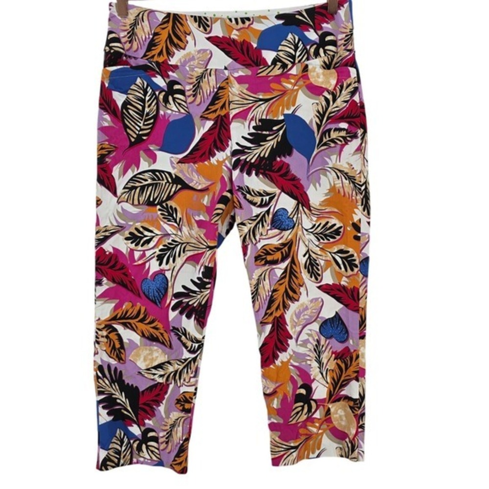 Swing Controlโ Womens 16 Cropped Golf Slim Fit in Aruba